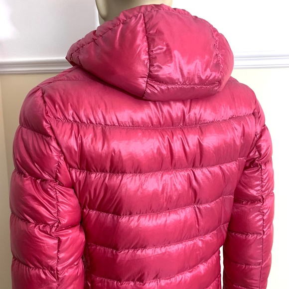 UNIQLO pink ultra light down jacket coat L - Picture 5 of 11